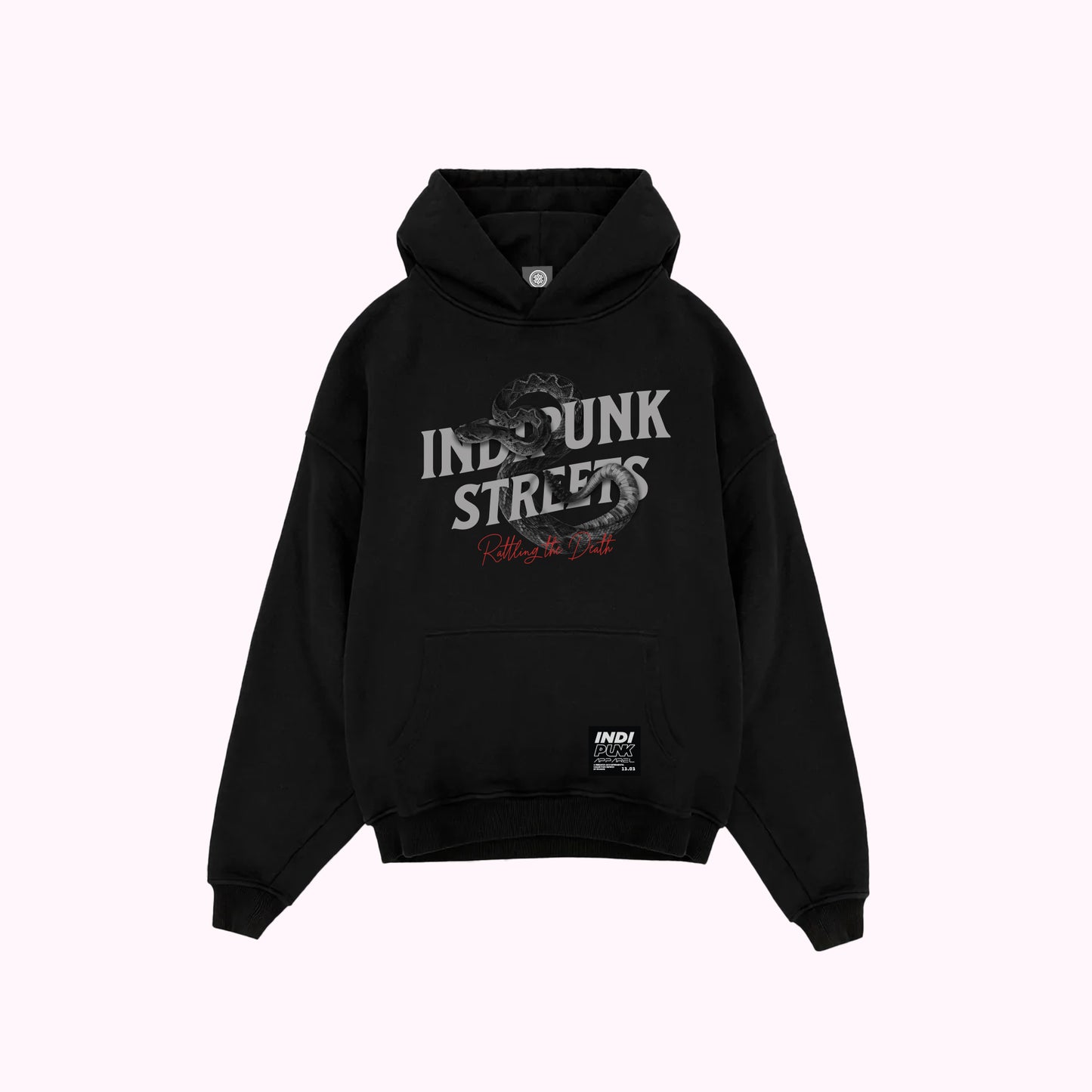 Black snake hoodie