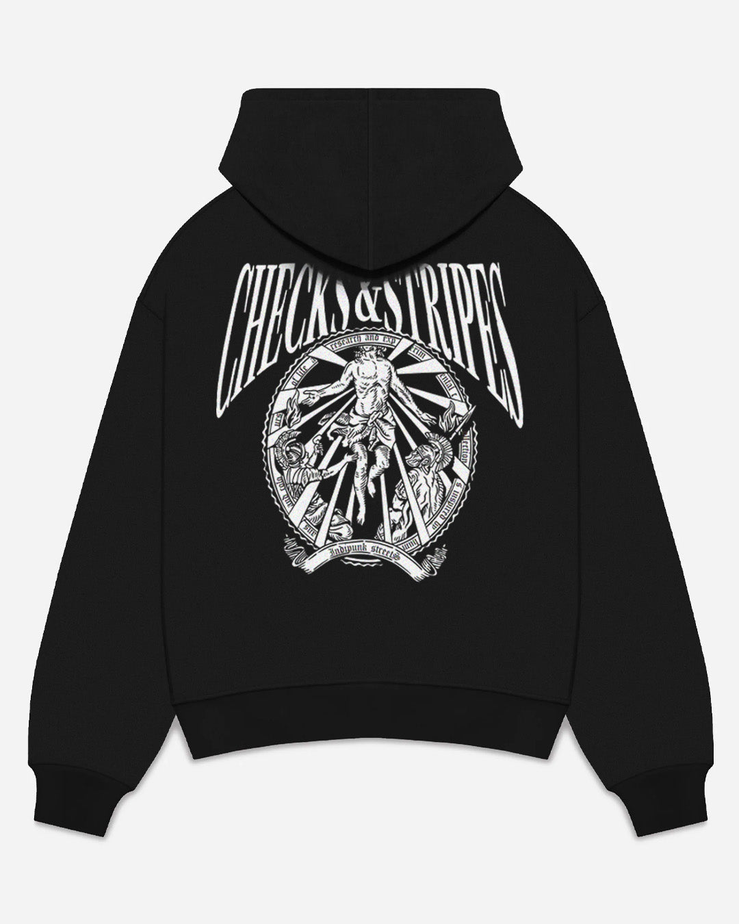 CHECKS & STRiPES HOODIE