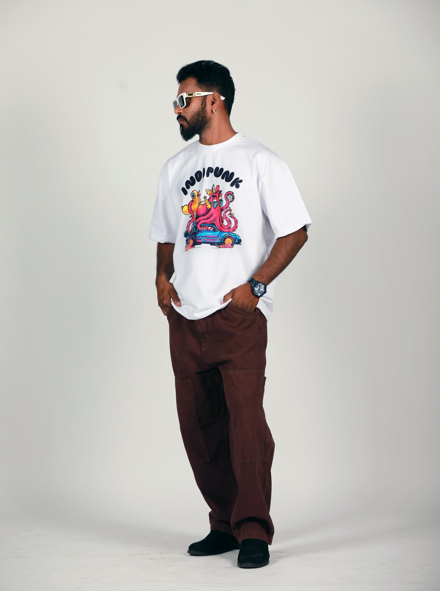 Octopus Ride Oversized T-Shirt