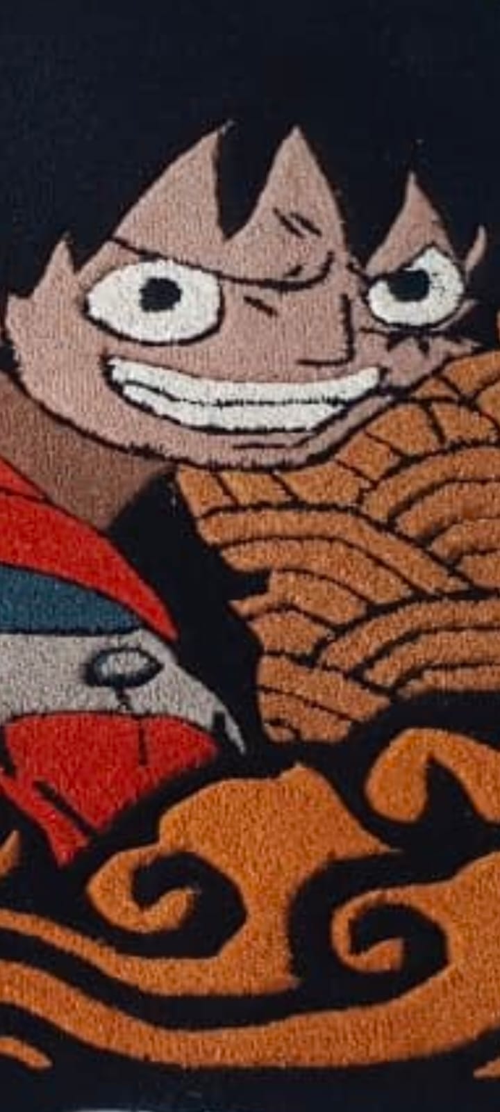 Handmade Monkey D. Luffy Tufted Rug - One Piece
