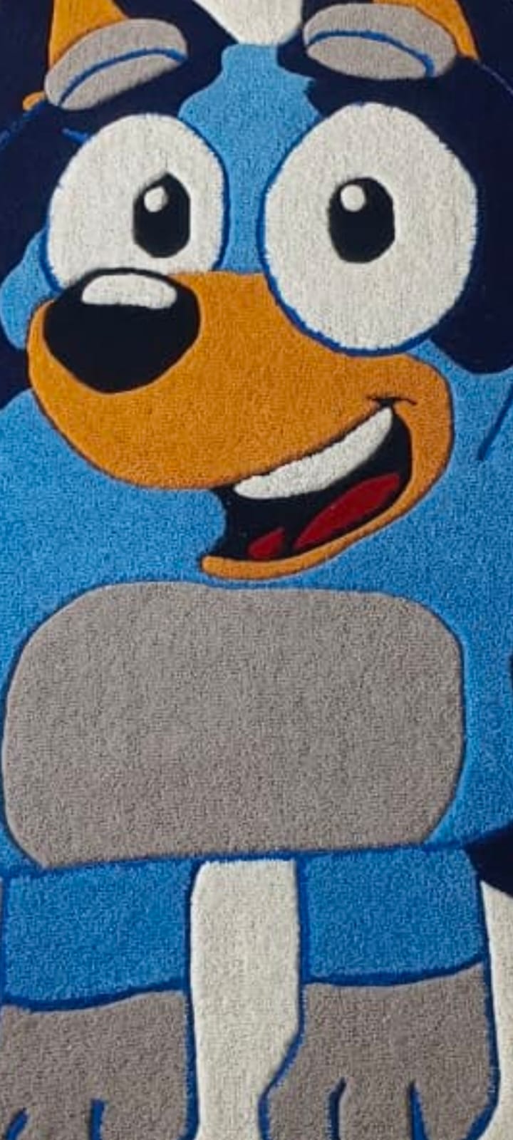 Handmade Bluey Tufted Rug - Paw Patrol