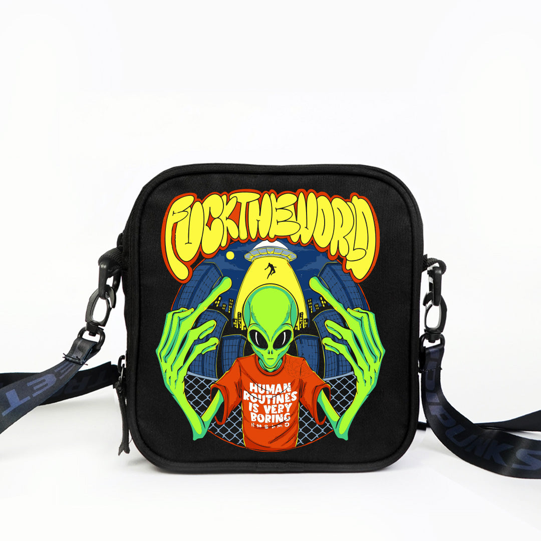 Fuck the world fanny pack