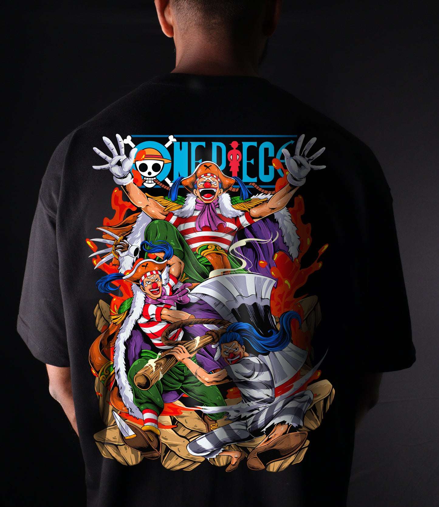 Buggy the Clown Oversized T-Shirt