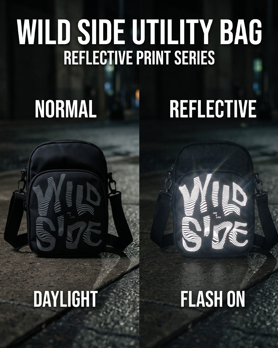 Wildside Reflectives ling bag Pro