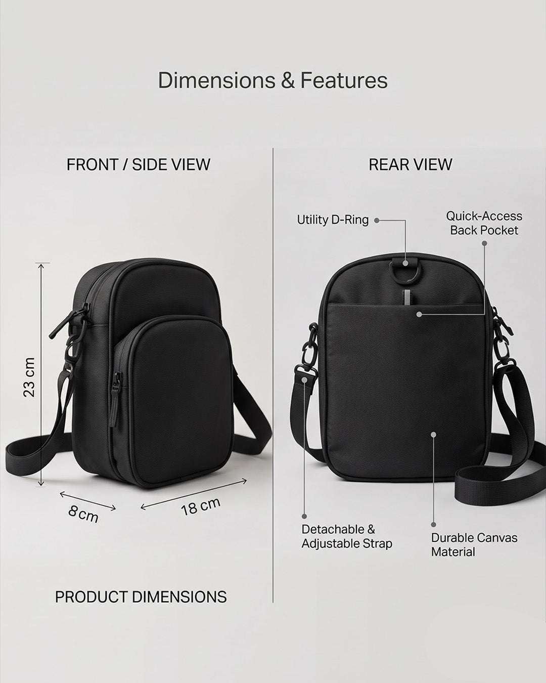 Shark sling bag Pro