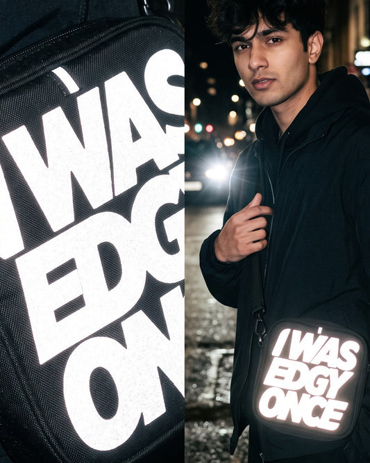 Edgy Reflective Sling bag