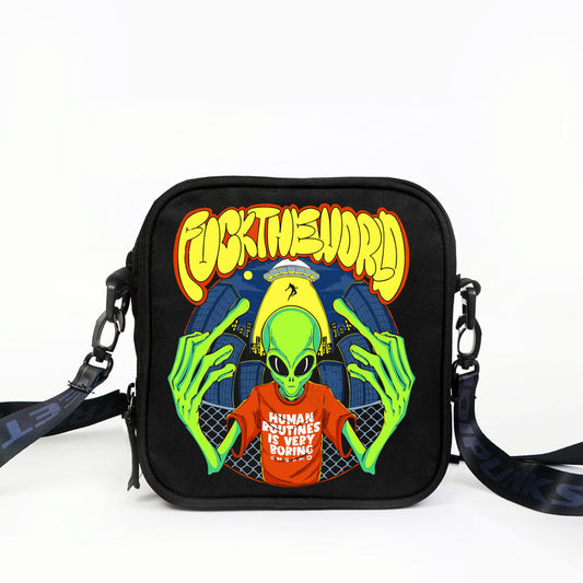 Fuck the world fanny pack