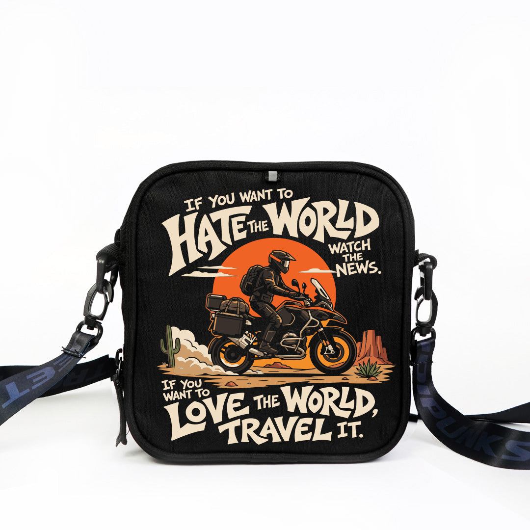 Love the workd Fanny pack