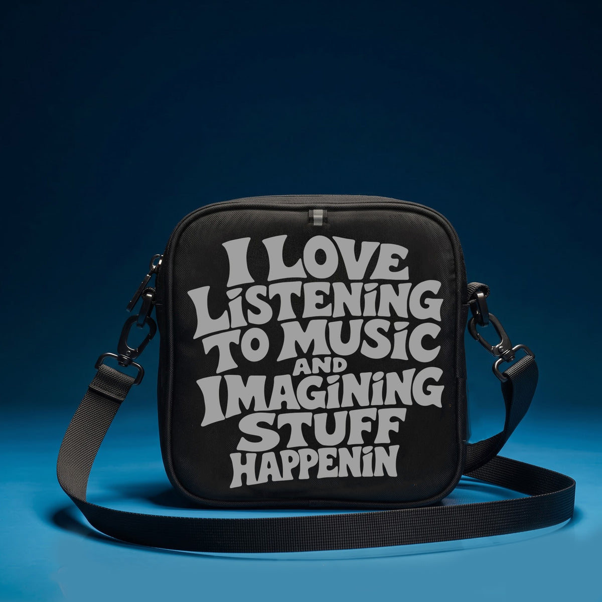 Music Reflective Sling bag