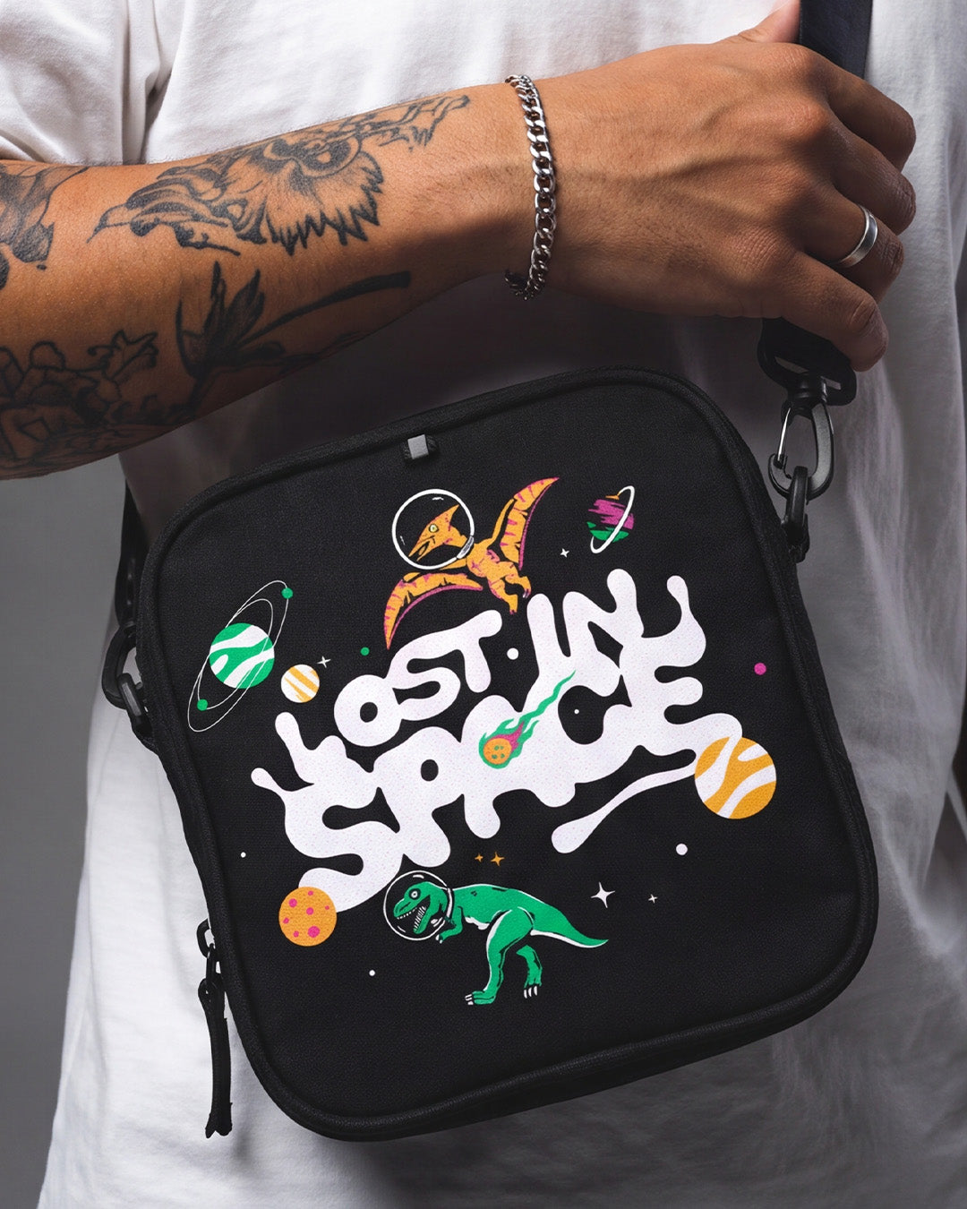 lost in space sling bag