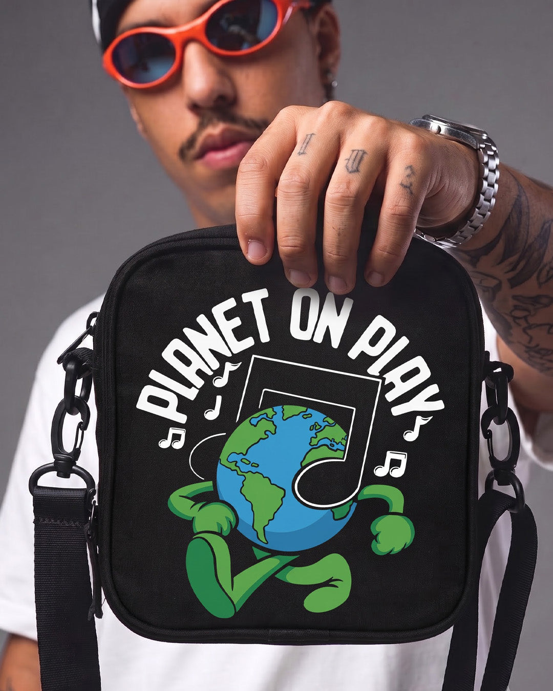 Planet on play Fanny pack