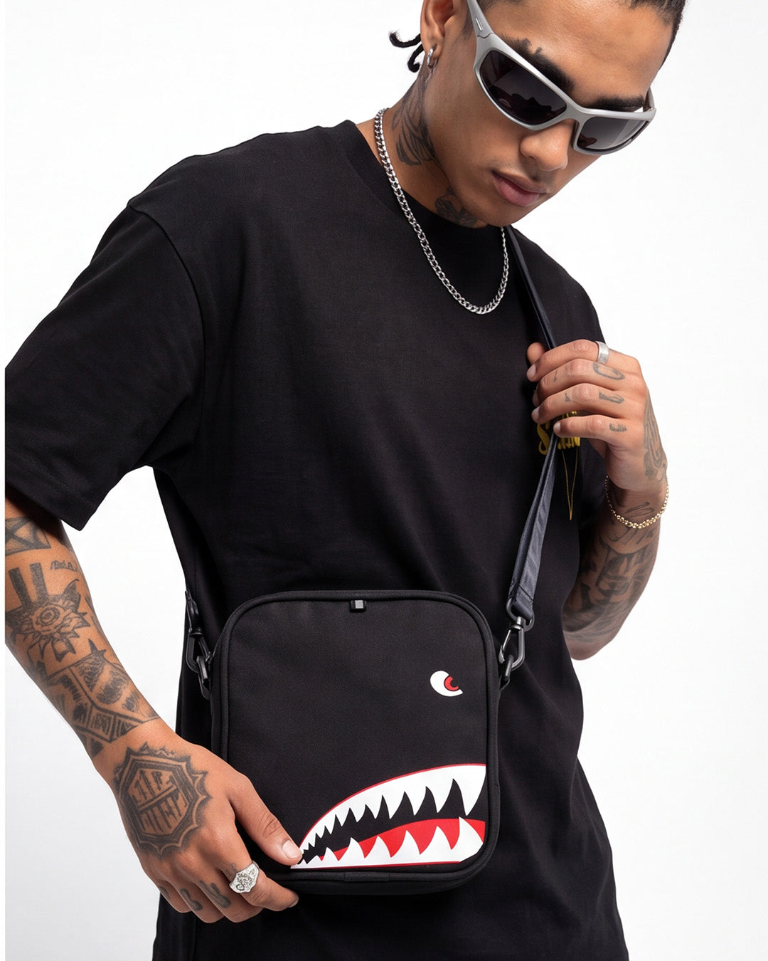 Shark sling bag