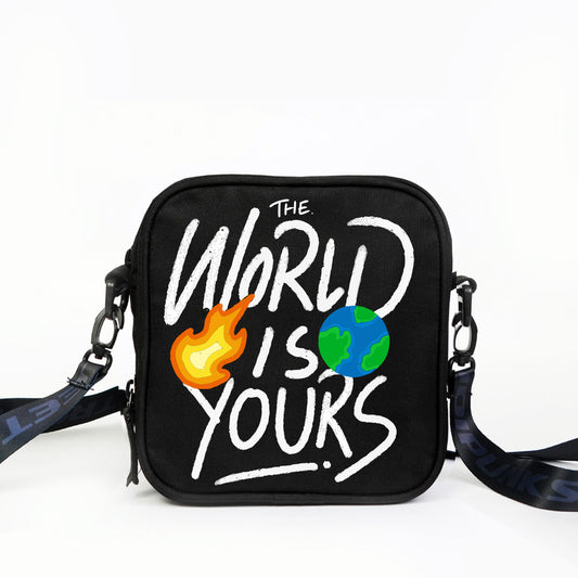 World is yours fanny pack